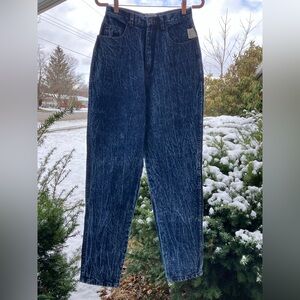 Vintage Acid Wash Stefano High Rise Blue Jeans